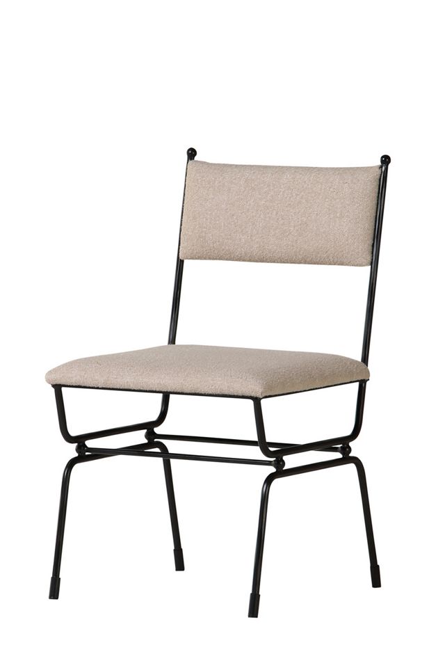 Posta Linen Dining Chair #1