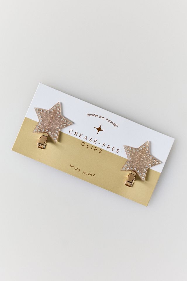 Star Crease-Free Hair Clips, Set of 2 #1