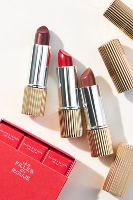 Les Filles en Rouje Le Baume Trio Lip Balm Set