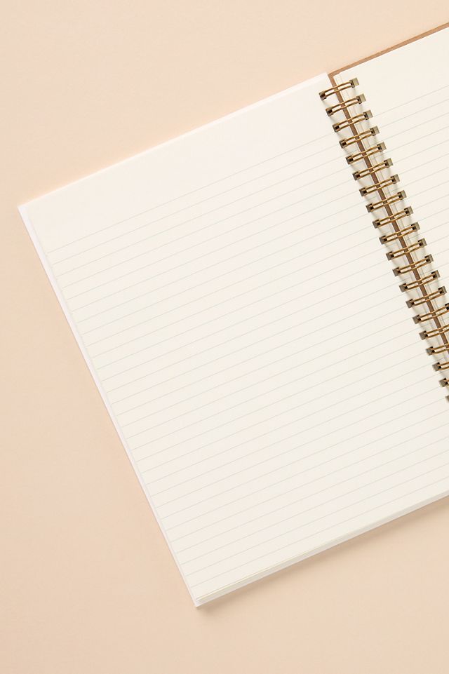 Ruff House Striped Signature Spiral Notebook Journal #1