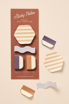 Ruff House Print Shop Ruff House Sticky Notes, Set Of 4