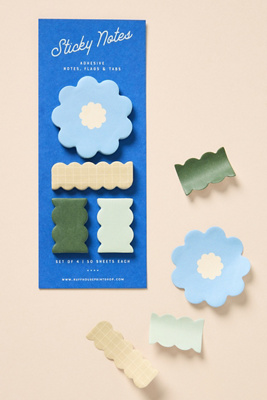 Ruff House Print Shop Ruff House Flower Sticky Note Set