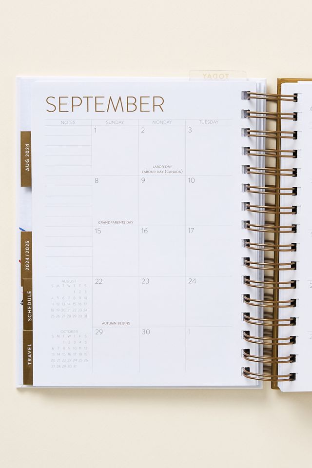 Seedlings 17-Month Spiral Hardcover Planner