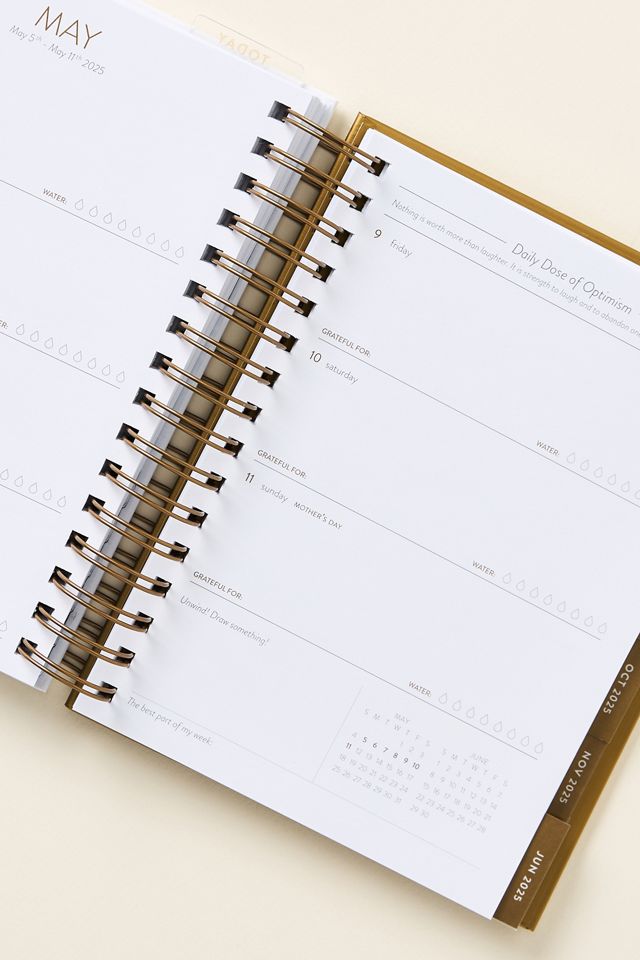 Seedlings 17-Month Spiral Hardcover Planner