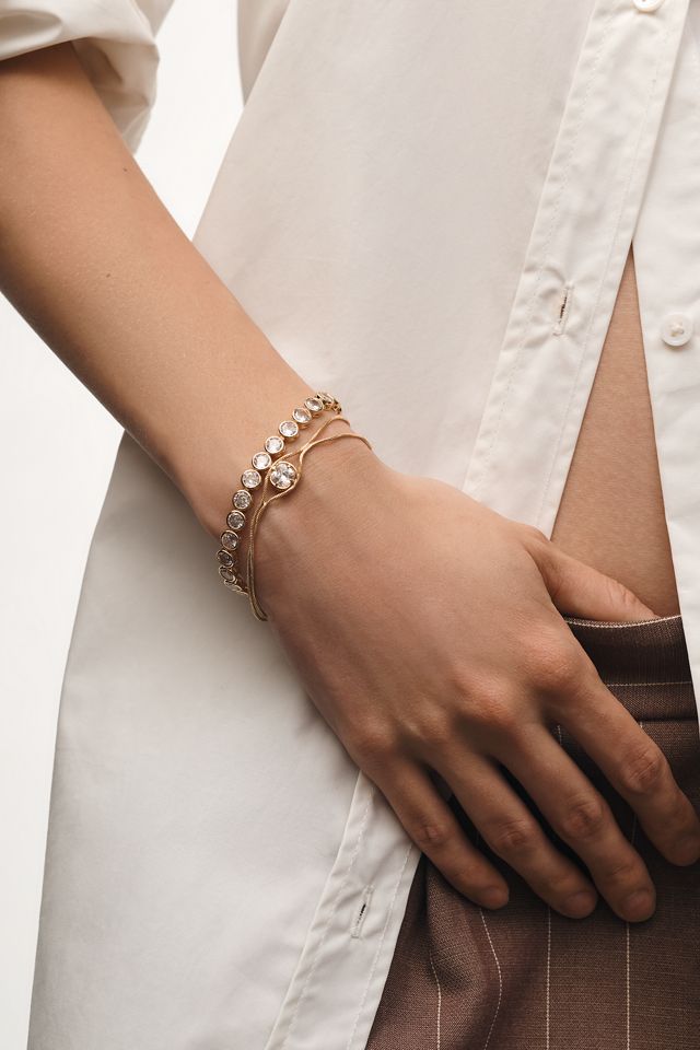 Dainty Stone Bracelet #1
