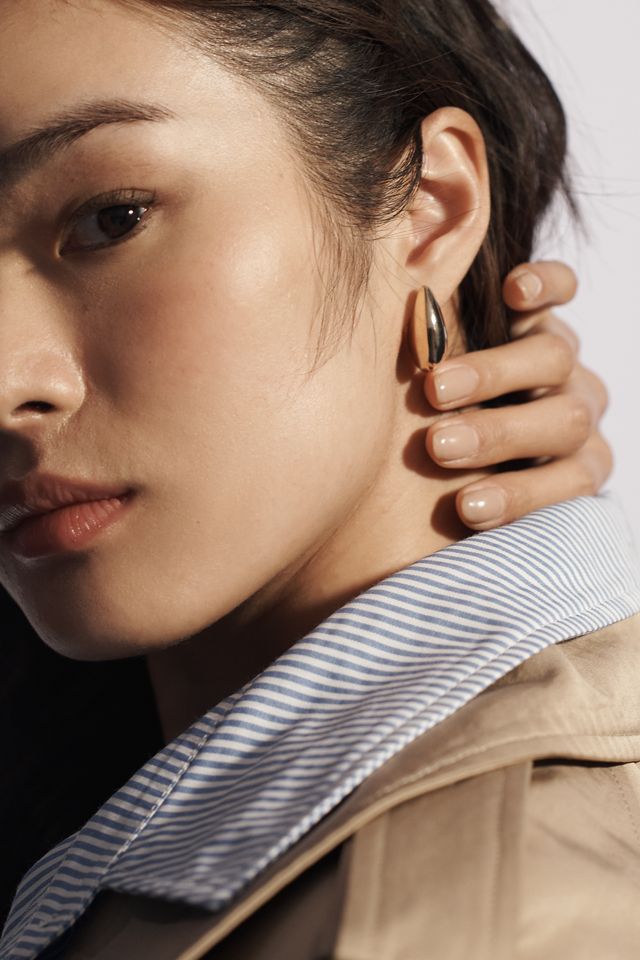 The Petra Thick Drop Earrings #1