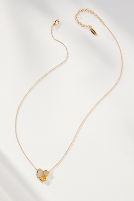 Dainty Crystal Cluster Necklace par en - By Anthropologie - Modalova