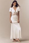 Watters Donovan Off-The-Shoulder Satin Corset