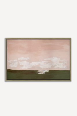 Anthropologie Late For The Sky I Wall Art