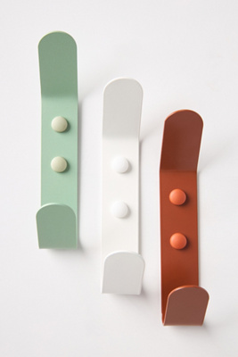 Saffran Everyday Powder-coated Double Wall Hook
