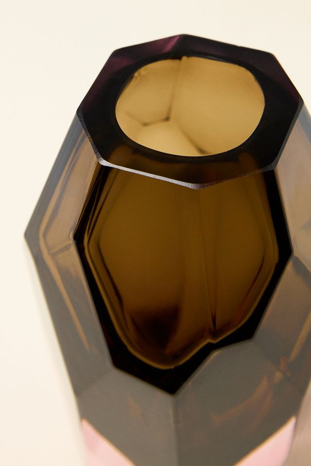 Mira Cut Glass Vase #2