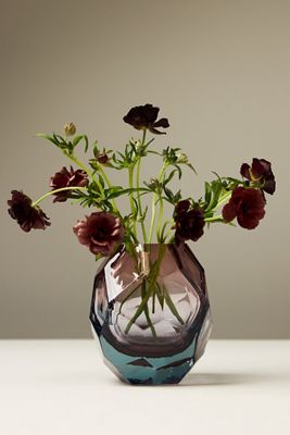 Mira Cut Glass Vase