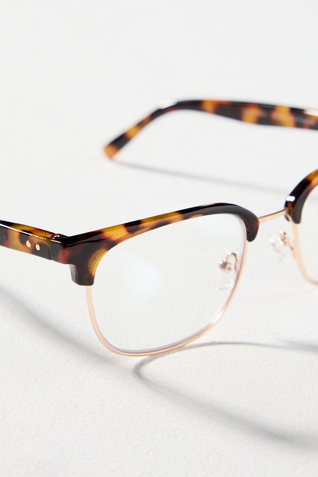 Peepers Clubmaster Blue Light Glasses #2