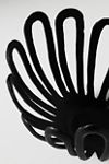 Black Metal Petal Bowl