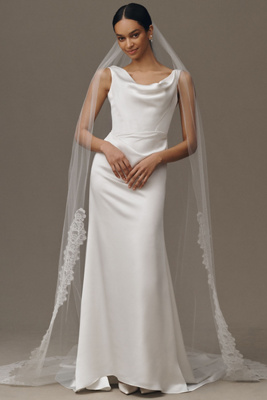 PARIS BY DEBRA MORELAND LADY OF THE LAKE VEIL 