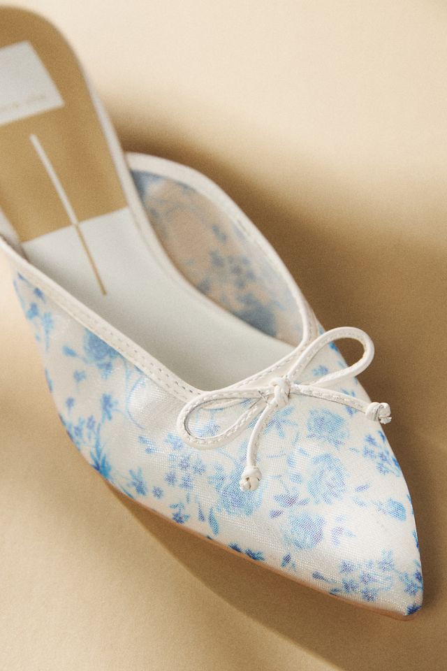 Dolce Vita Cleo Printed Mesh Mule Heels #2