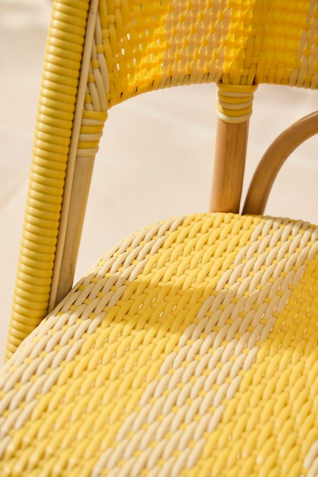 Striped Woven Indoor/Outdoor Bistro Chairs, Set of 2 #8