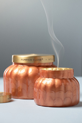 Capri Blue Pumpkin Clove Capiz Jar Candle - Thumbnail 2