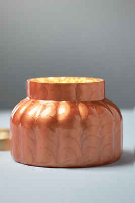 Capri Blue Pumpkin Clove Capiz Jar Candle - Thumbnail 4