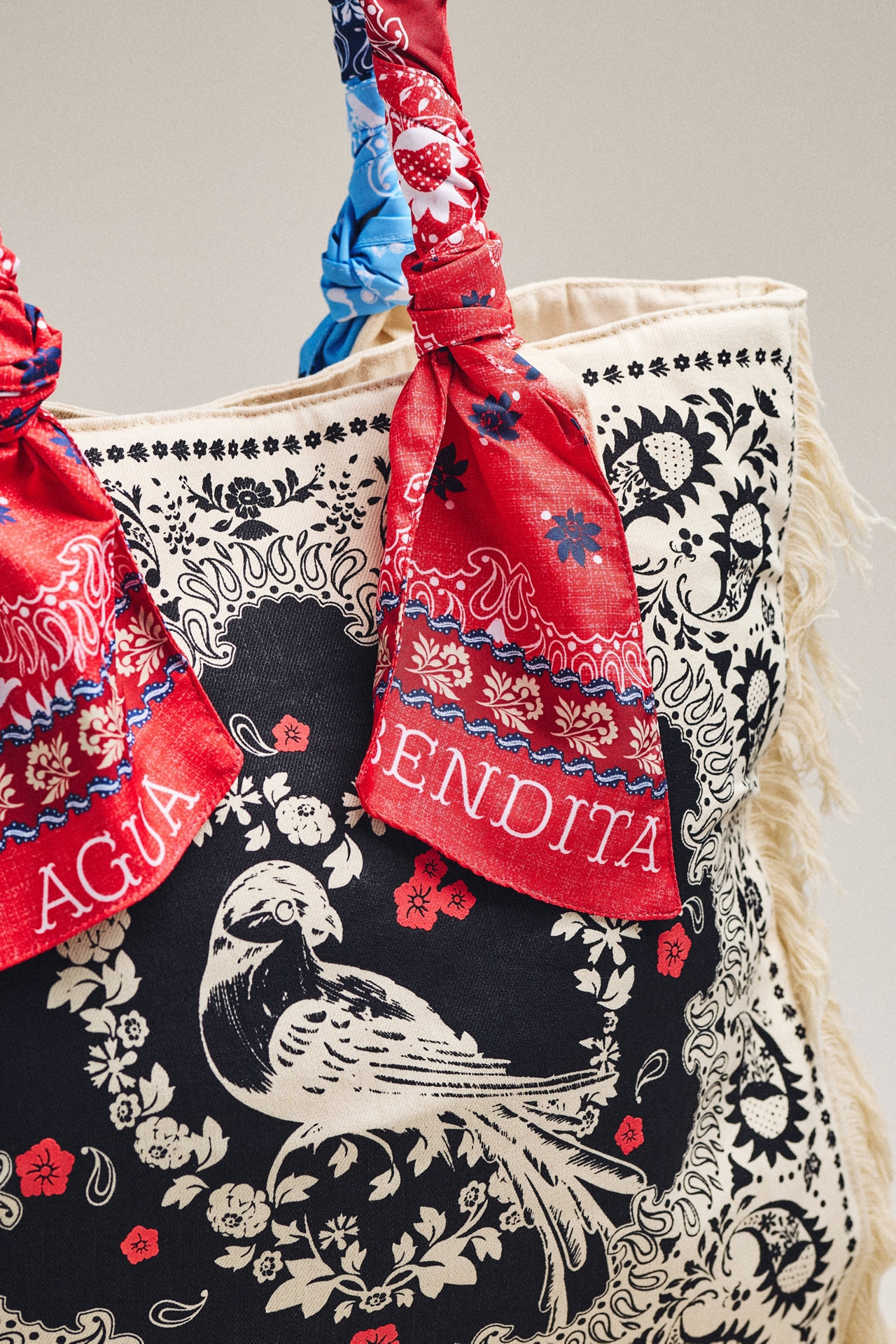 Agua Bendita Rania Fringe Tote