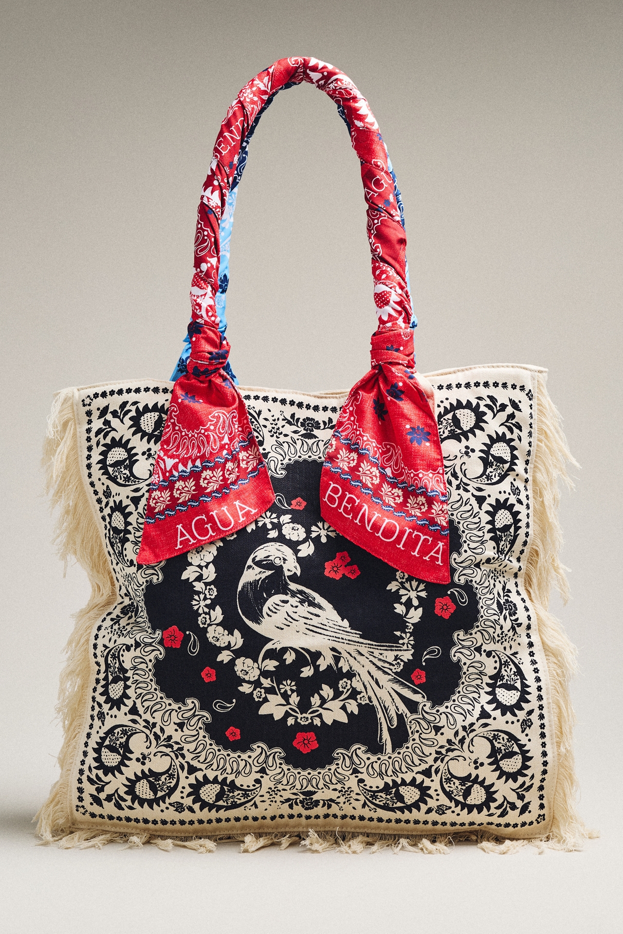 Agua Bendita Rania Fringe Tote