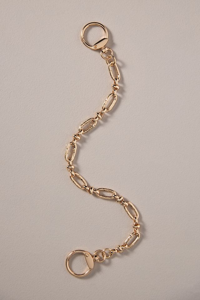 Metal Link Chain Bag Charm #1