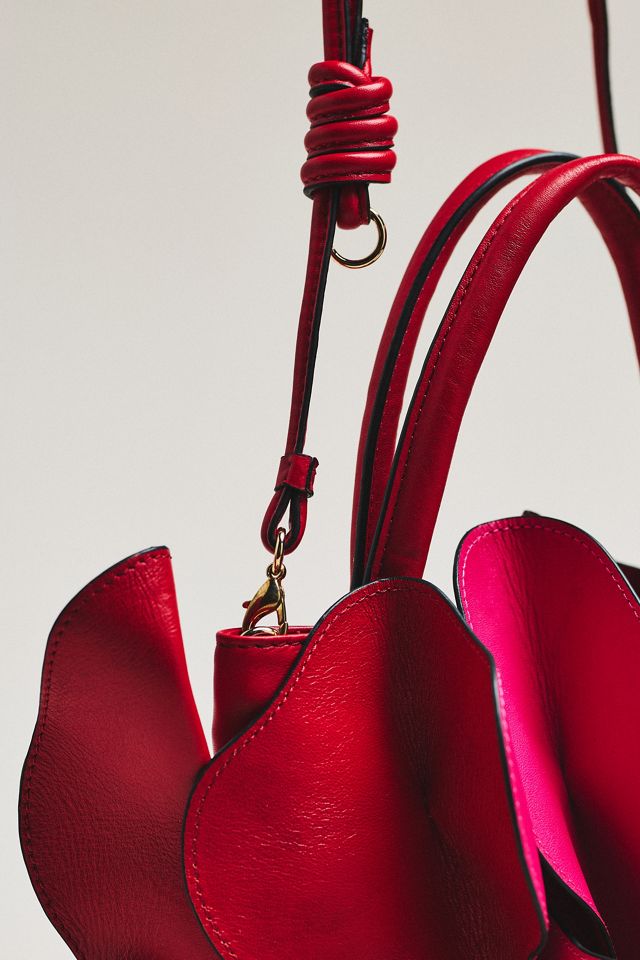 Farm Rio Flower Satchel Bag | Anthropologie