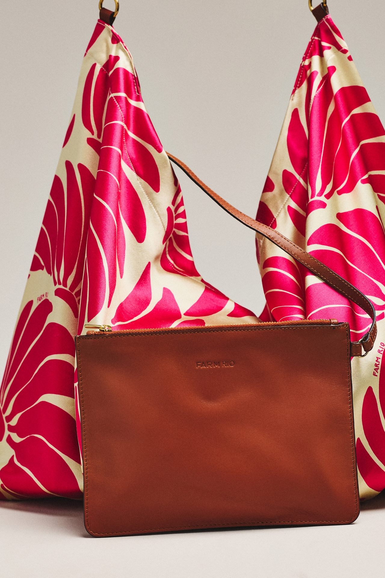 Farm Rio Slouchy Scarf Bag