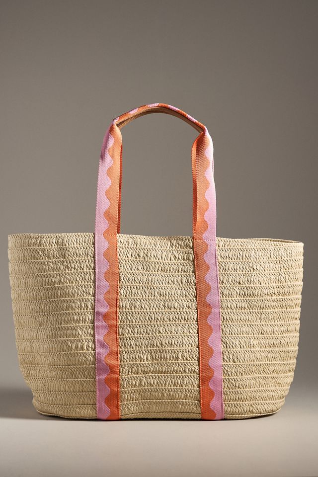 Shiraleah Raffia Beach Tote #1