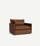 James Leather Chair-and-a-Half