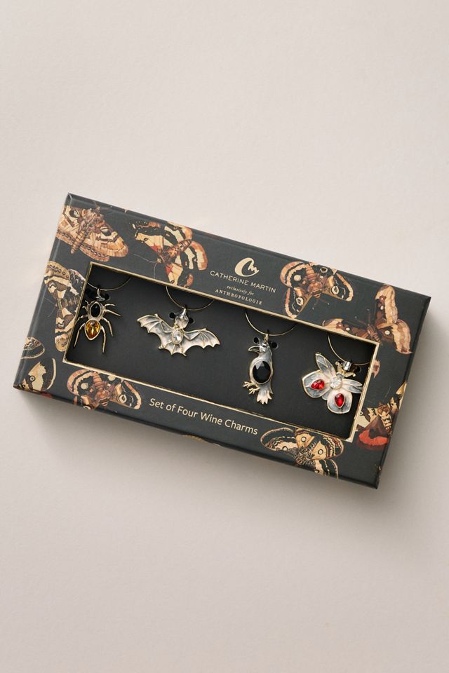 Catherine Martin Midnight Creatures Wine Charms #1