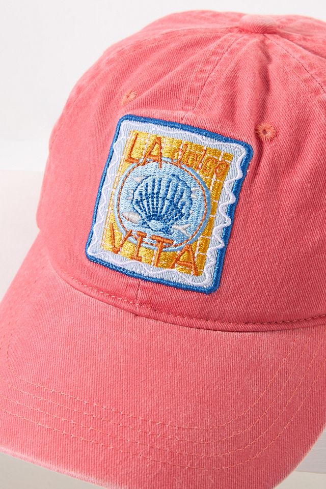 By Anthropologie Washed Cotton Nautical Baseball Cap #3