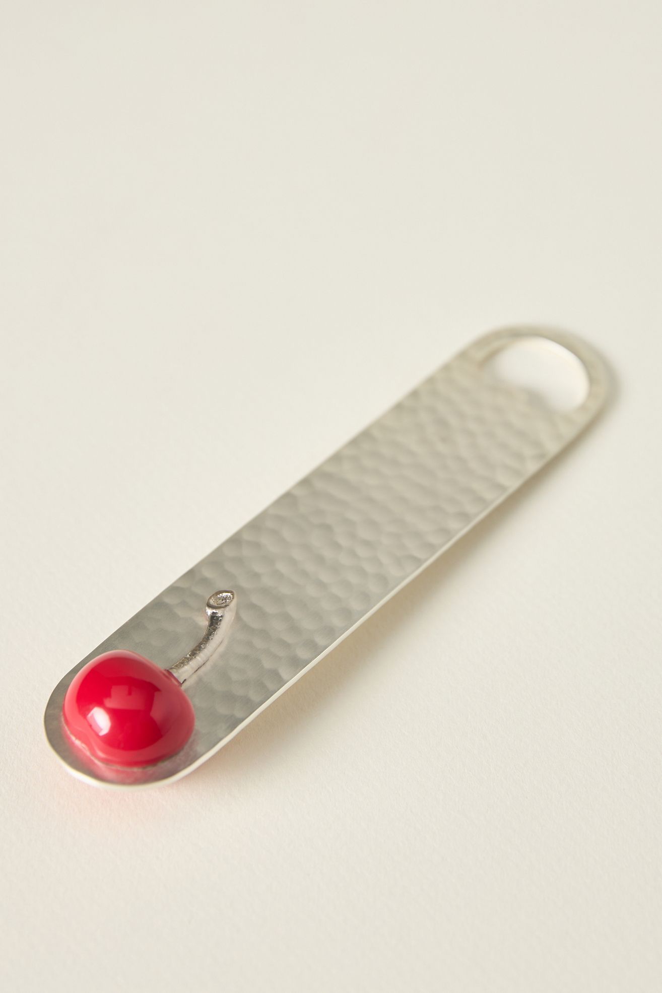 Garnish Bottle Opener - Silver, One Size