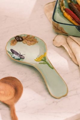 The Faye Icon Stoneware Spoon Rest: Fall Edition