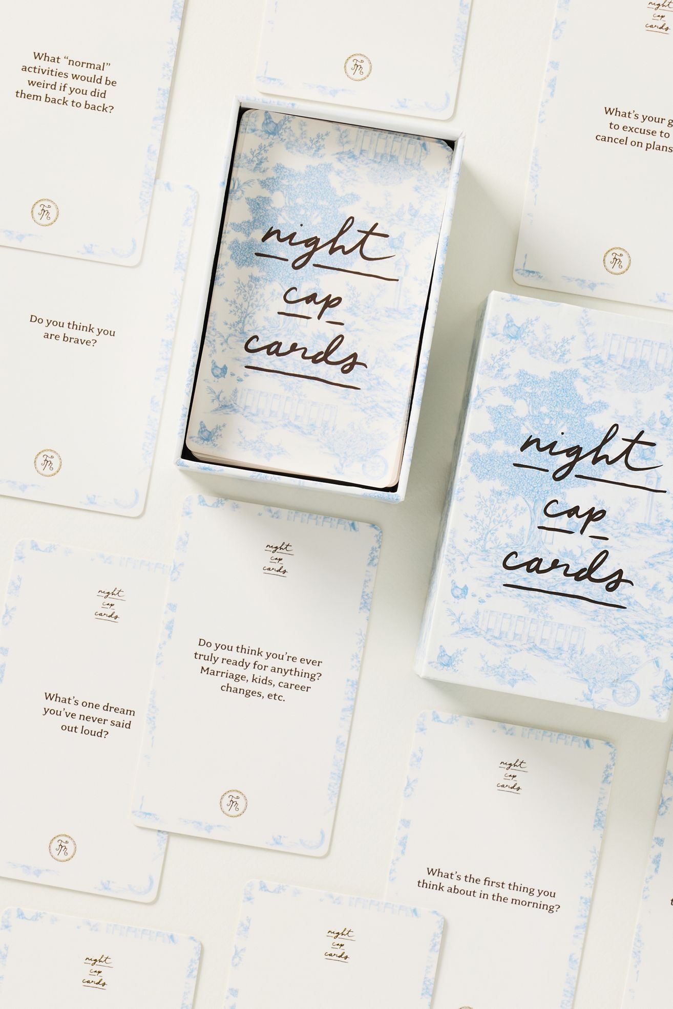 Friend Of Mine Conversation Cards Boxed Set - Night Caps, One Size