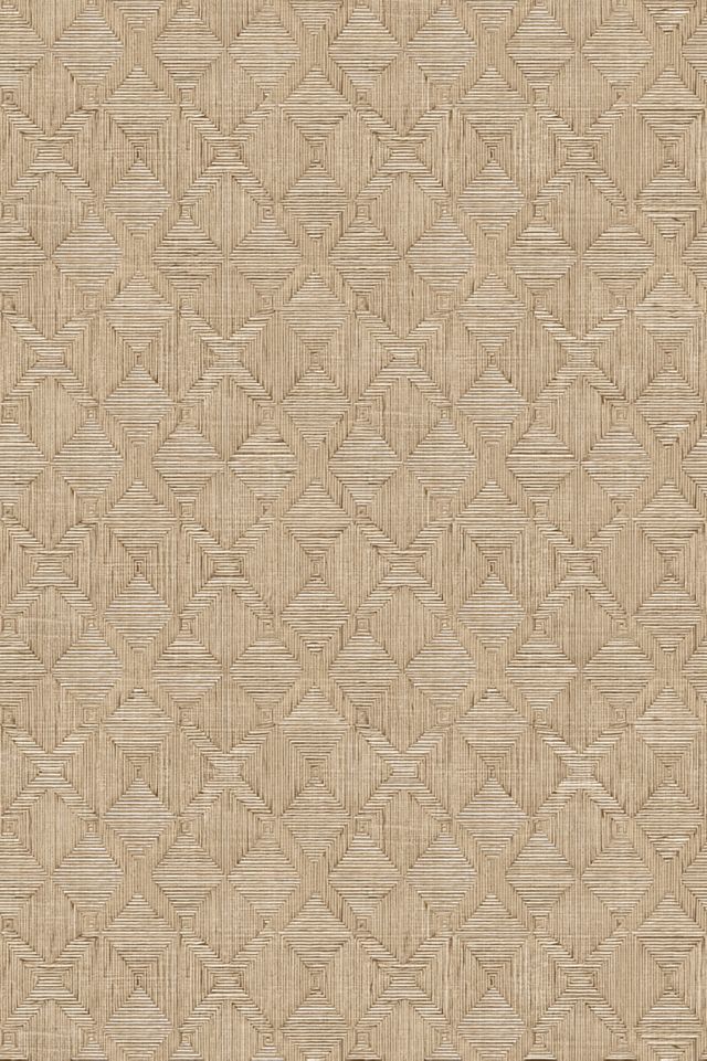 Jeremiah Brent Hoffman Sisal Peel-and-Stick Neutral Wallpaper #1