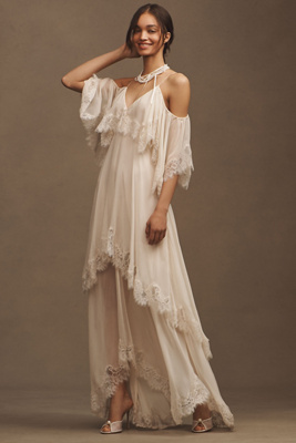 Loveshackfancy Annavelle Layered Silk Dress