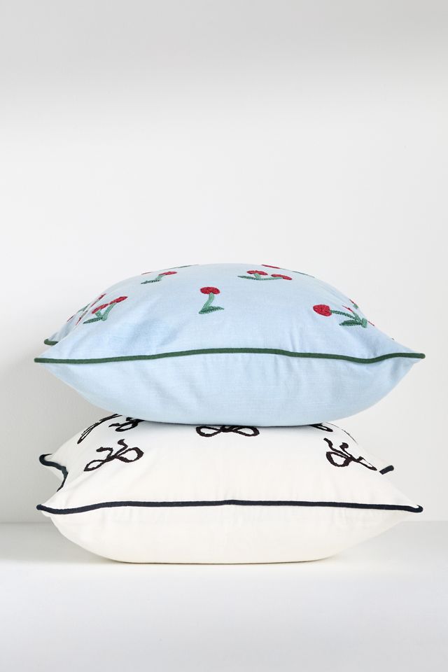 Icon Cotton Embroidered Pillow #1
