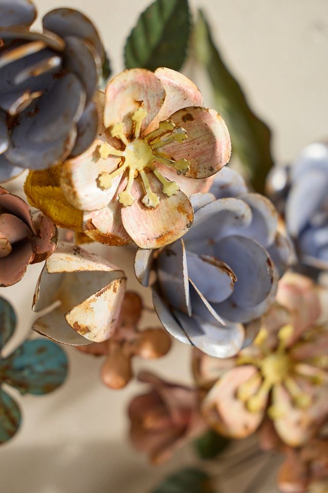 Mixed Floral Iron Wreath #1