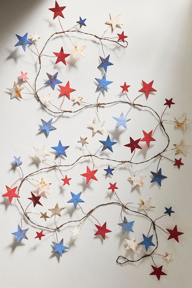 Americana Stars Iron Garland #2