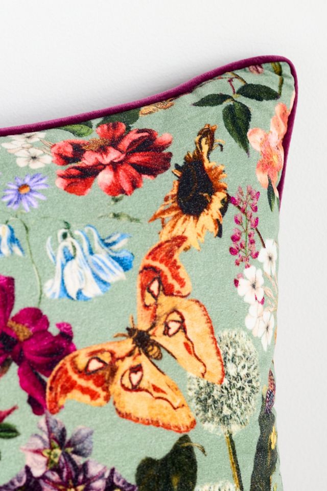 Evie Cotton Printed Floral Pillow #3