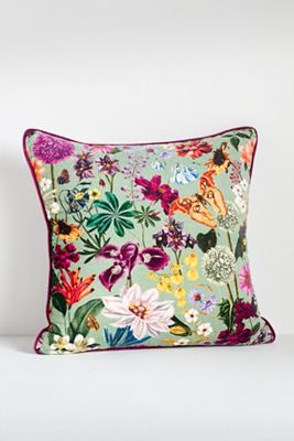 Evie Cotton Printed Floral Pillow