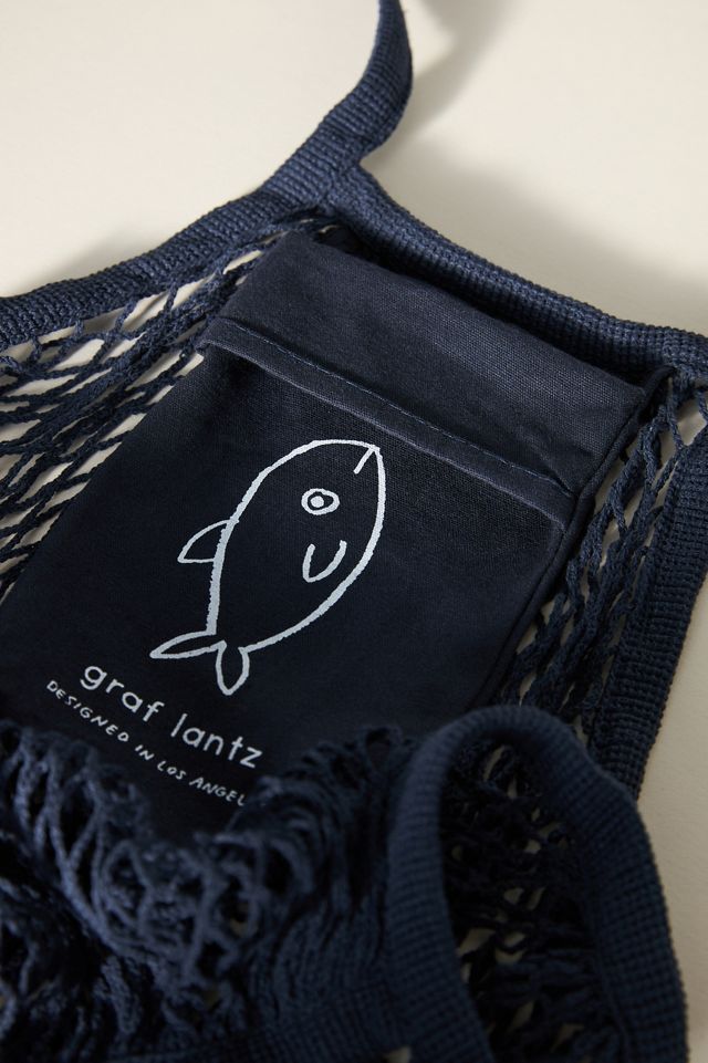 Graf & Lantz Ami Cotton Net Market Tote Bag #1