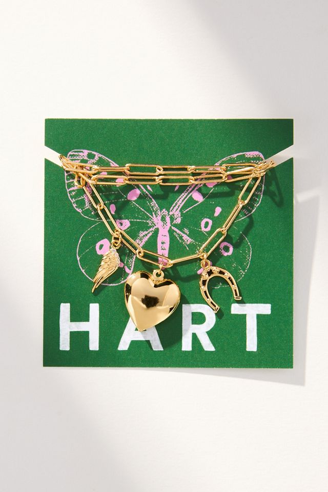 Hart Horseshoe Heart Charm Necklace #2