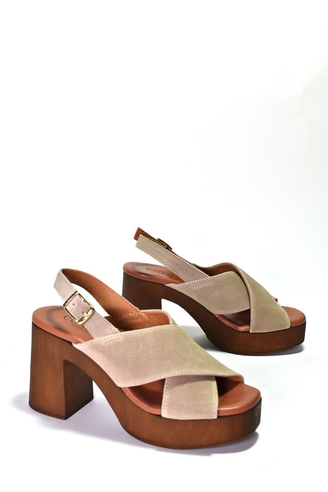 Cordani Wendy Wood-Bottom Heels #2