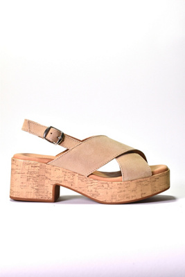 Cordani Malin Platform Sandal In Beige