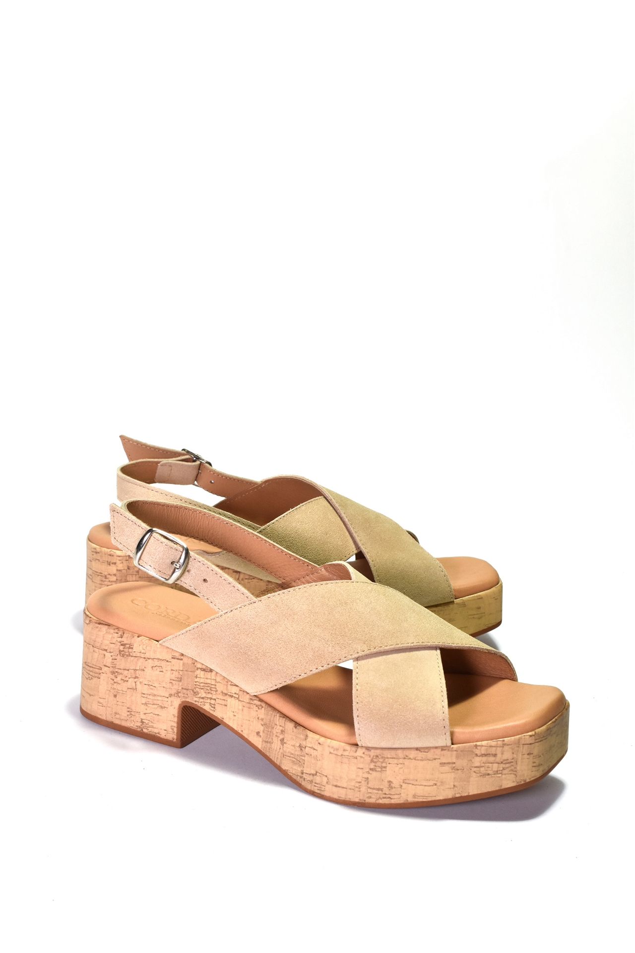 Cordani Malin Cork-Bottom Heels