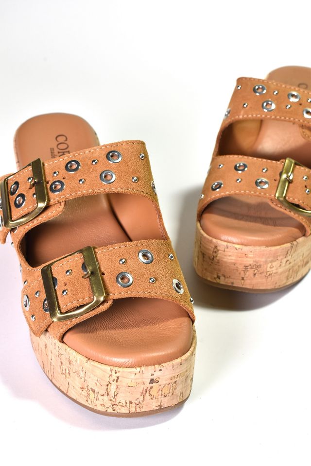 Cordani Jayne Cork-Bottom Heels #1