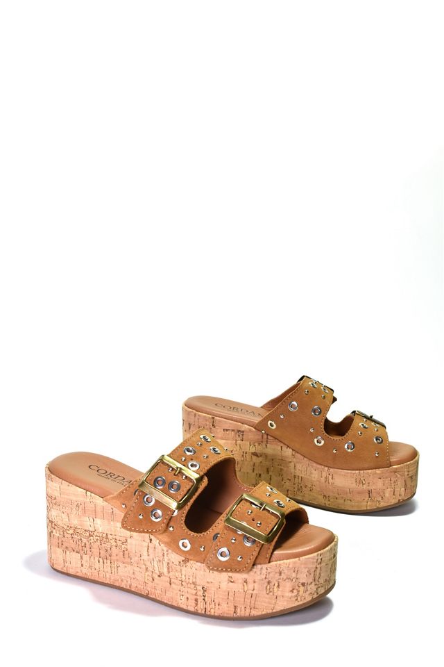 Cordani Jayne Cork-Bottom Heels #2