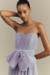 Hutch Cataline Sweetheart Strapless Maxi Dress